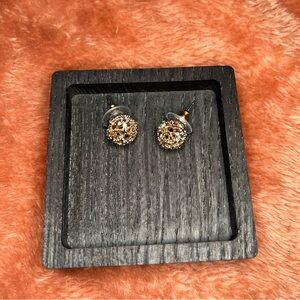 3/$10 Crystal Ball Stud Earrings